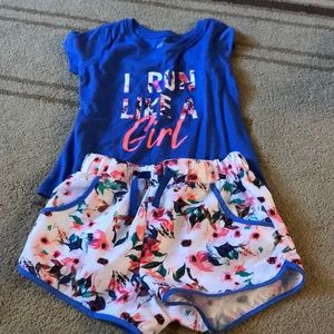 T-shirt and short set